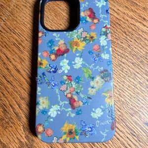 Vincent Blue Floral iPhone Case - Multicolor Flower Print